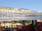 Gentechnik-Protest vor dem Landwirtschaftsministerium