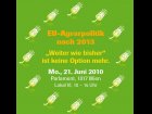 "Weiter wie bisher" ist keine Option mehr. Die Landwirtschaft von morgen braucht neue Denkansätze!                                                                                   