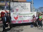 Gruene Baeuerinnen und Bauern solidarisieren sich mit den Milchrebellen!